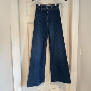 Zara Wideleg Jean size 2 NWOT